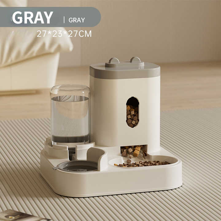 Automatic Cat Feeder and Water Dispenser Dog Bowl Universal Pet Supplies for Food New Cross-Border Product