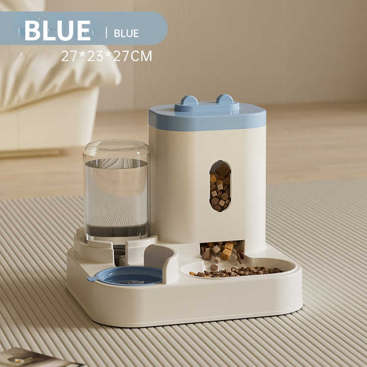 Automatic Cat Feeder and Water Dispenser Dog Bowl Universal Pet Supplies for Food New Cross-Border Product